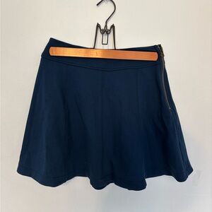 Navy urban outfitters skater skirt
